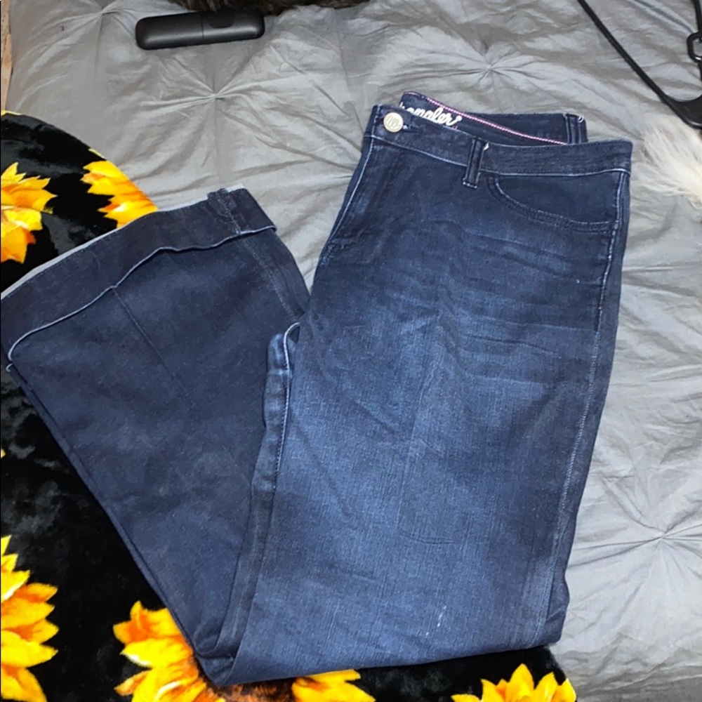 Wrangler wide leg trousers